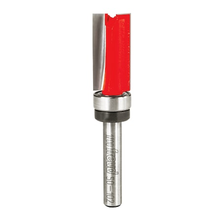Diablo Diablo 1/2 in. D X 2-5/8 in. L Carbide Top Bearing Flush Trim Router Bit DR50102